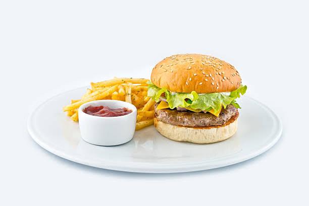 Smash burger tallerken